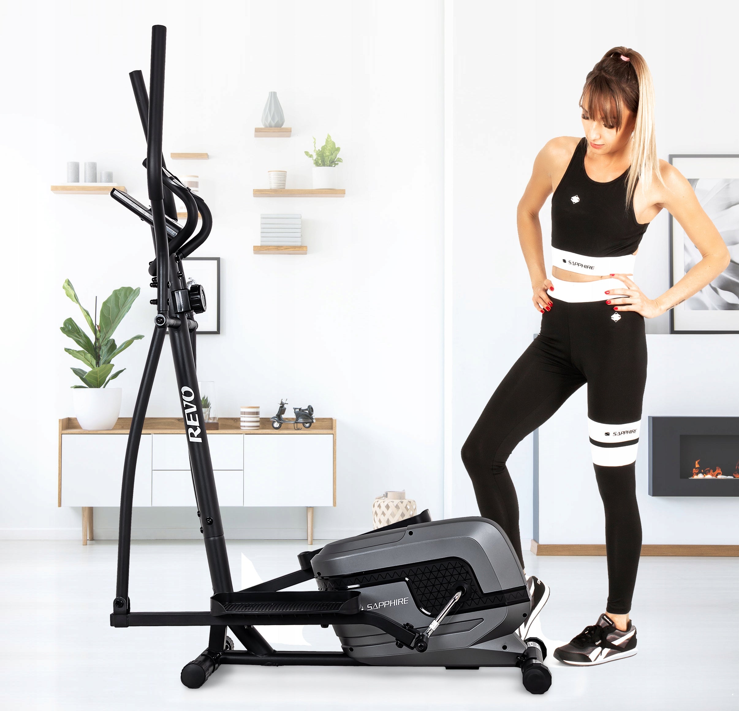 Orbi-trek MAGNETIC ELLIPTICAL TRAINER REVO exercise bike UP TO 150kg Manufacturer code ORBITREK_SG-940E_REVO_GRAFIT-CZARNY