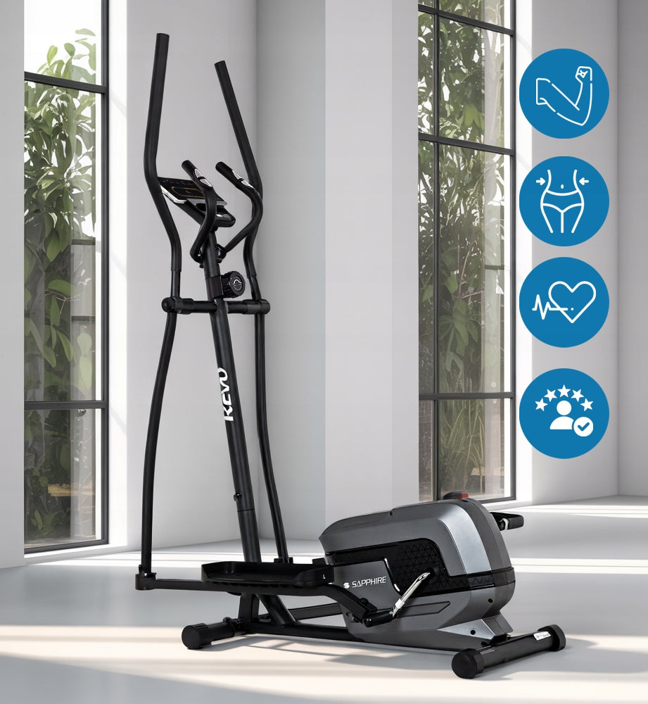 Orbi-trek MAGNETIC ELLIPTICAL TRAINER REVO exercise bike UP TO 150kg Packaging status original