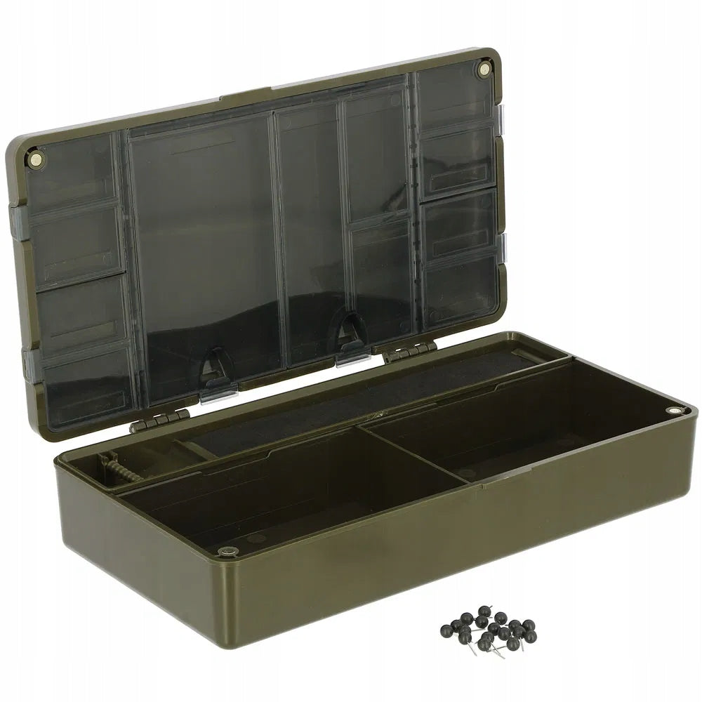 Organizer Box NGT Plastic Tackle Box 935 green Brand NGT