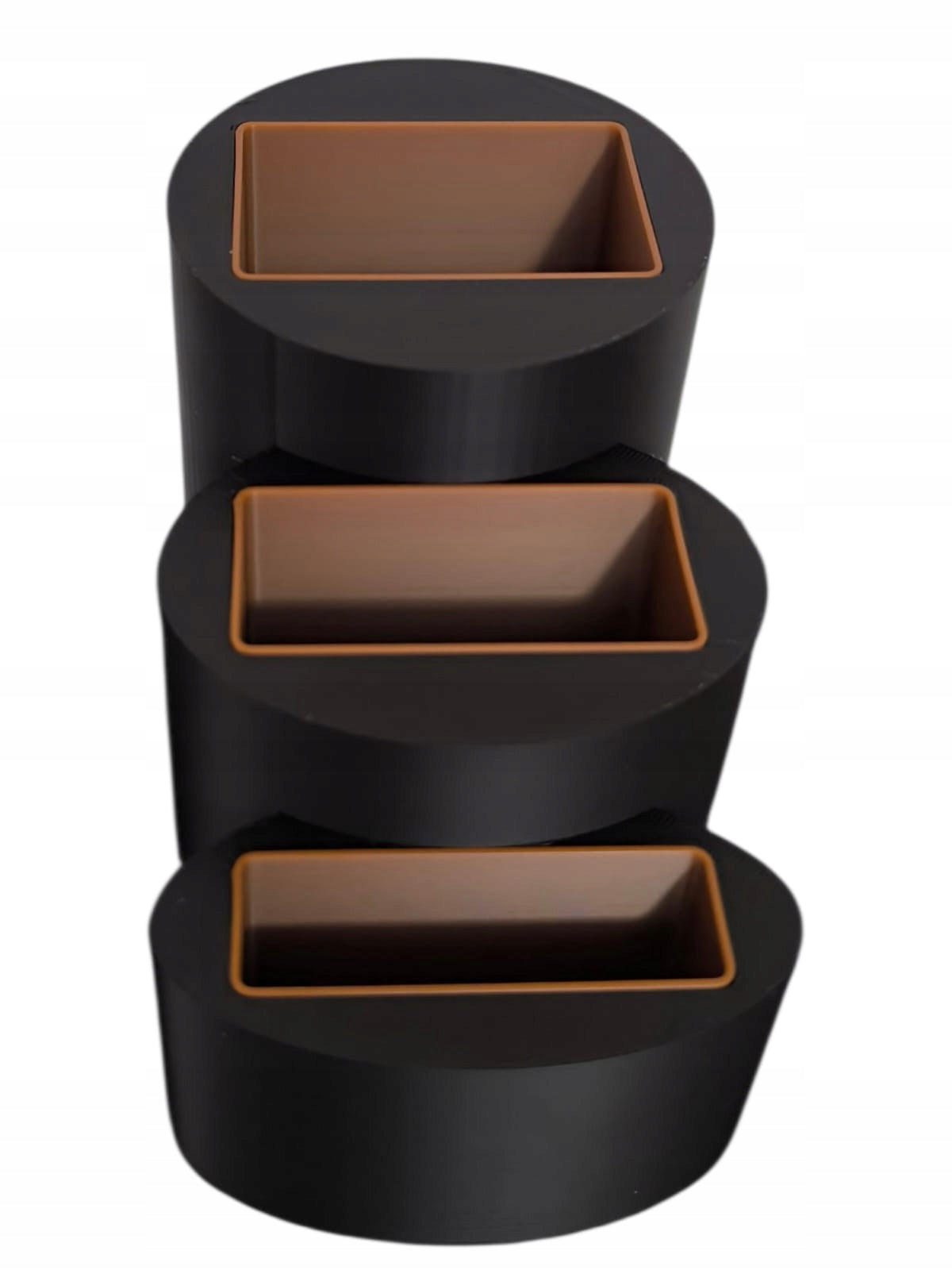 Organizer For 3 Remotes Remote Control Stand For Living Room Black Packaging status original