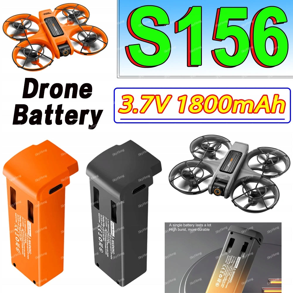 Original Battery 3,7V 1800mAh Drone S156 Orange Manufacturer code DroneS156