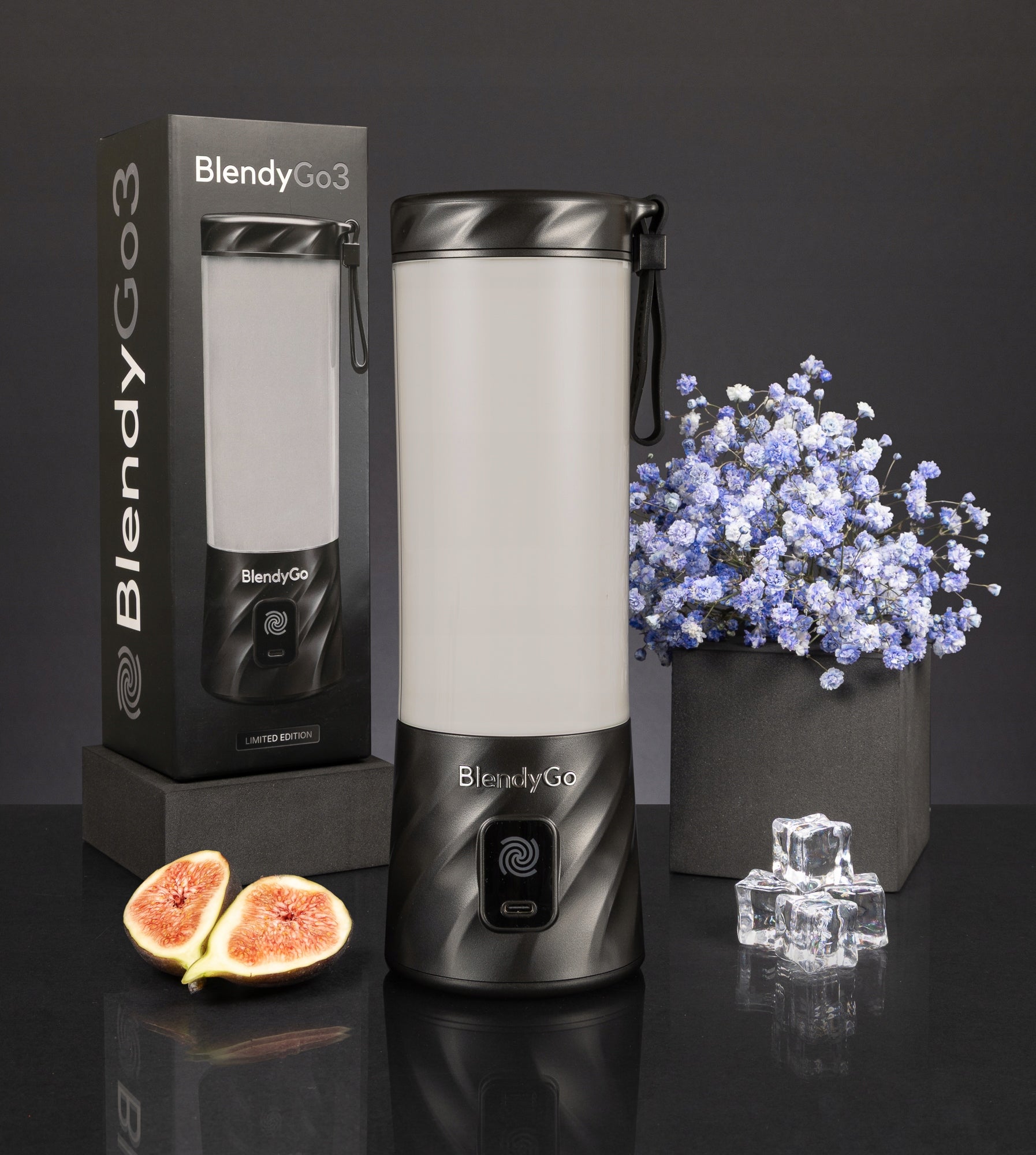 Original Blender BlendyGo 3 - Wireless USB | Next Generation Blender Packaging status original