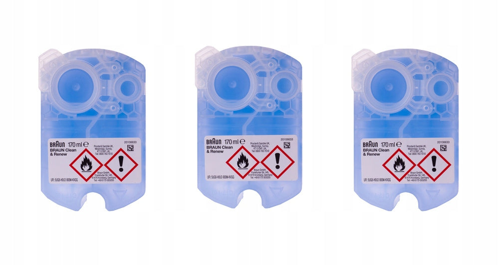 Original Braun CCR 3 CARTRIDGE LIQUID Clean & Renew for Lemon shavers EAN (GTIN) 4210201382355