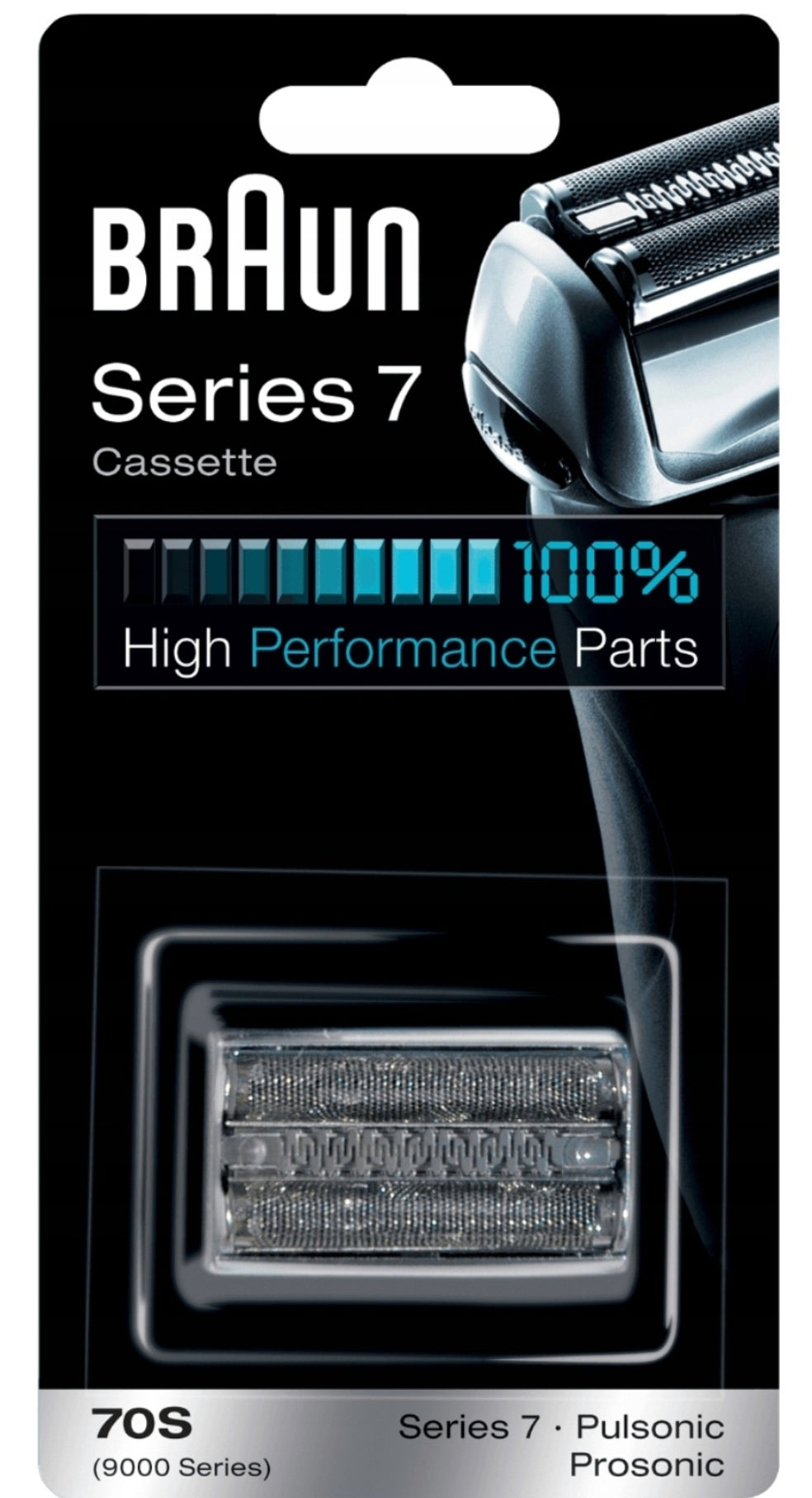 Original Braun Series 7 70S head Pulsonic Prosonic cassette 9000