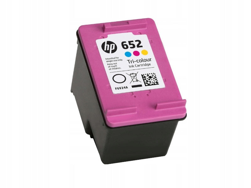 Original Ink HP F6V24AE 652 INK Advantage Colour Color tri-color