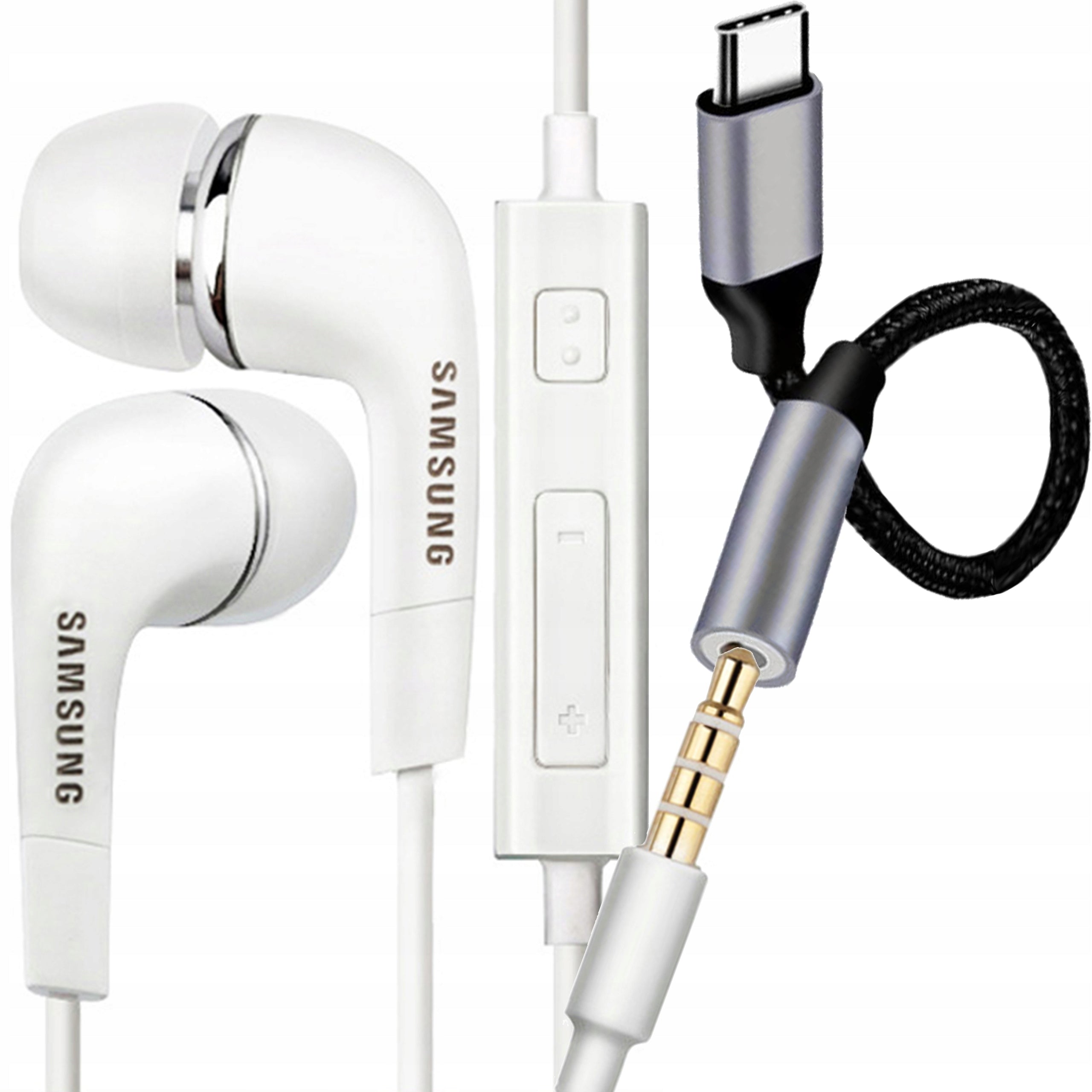 Original SAMSUNG headphones with USB C microphone Packaging status original