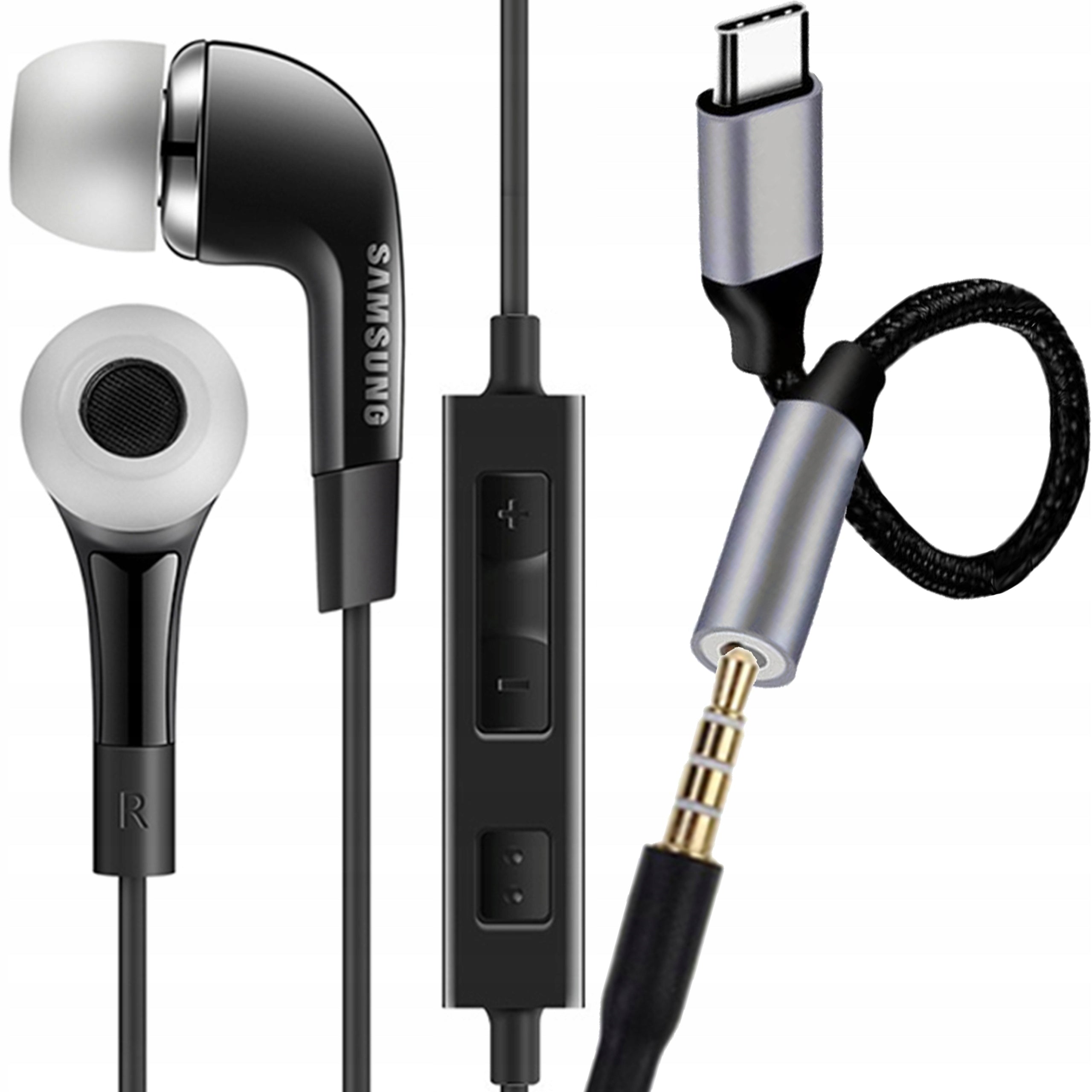 Original SAMSUNG headphones with USB C microphone