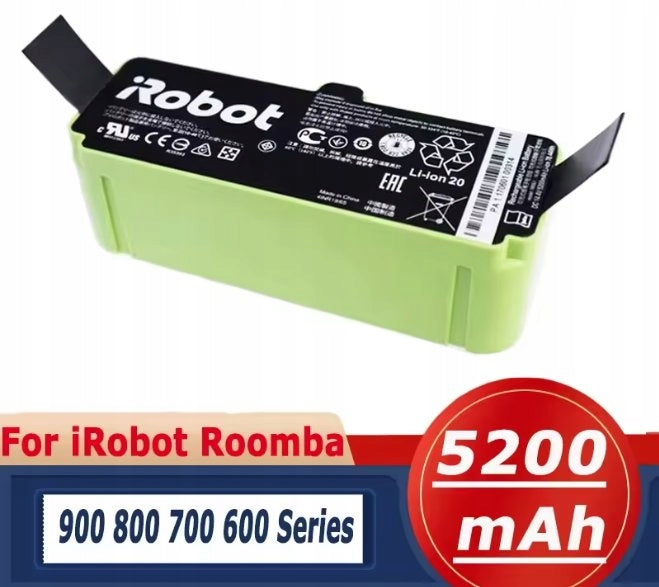 Originál batéria pre iRobot Roomba, Kapacita: 5200 mAh