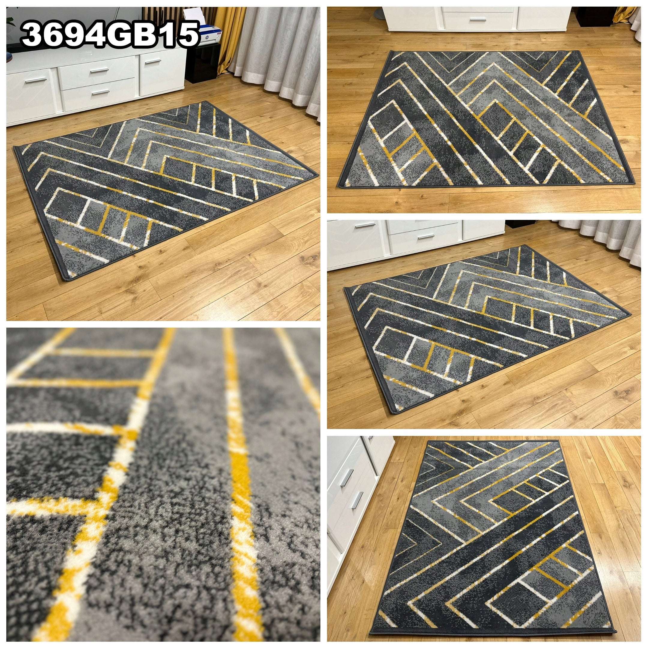 Original square carpet 120x170, soft, dense mix Brand Sindbad