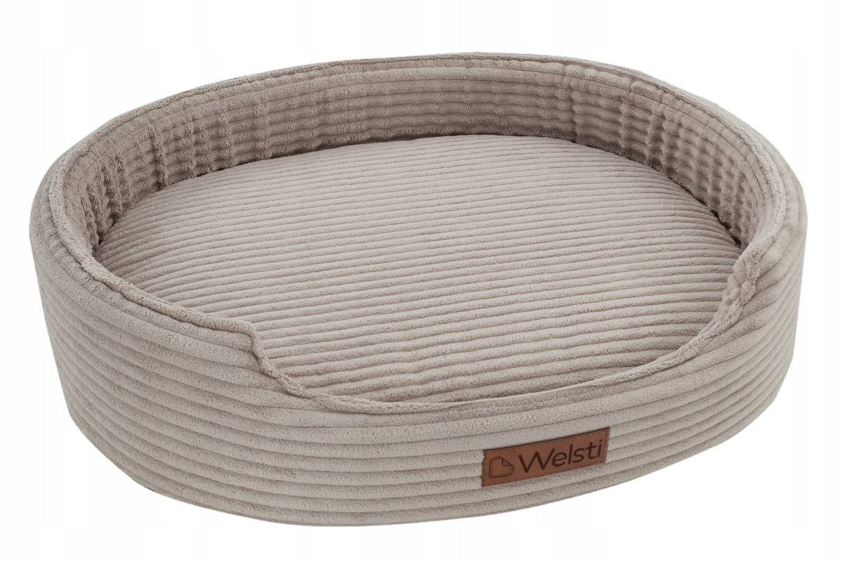Orthopedic bed for dog Welsti memory foam bed beige 58x47 Packaging status original