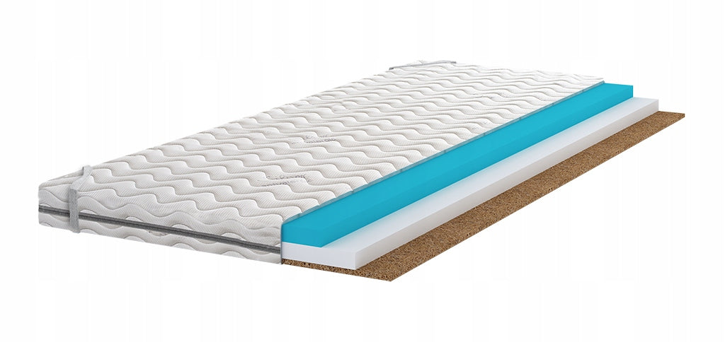 Orthopedic cover Visco PUR coconut 120x190 8 cm Mattress length 190 cm