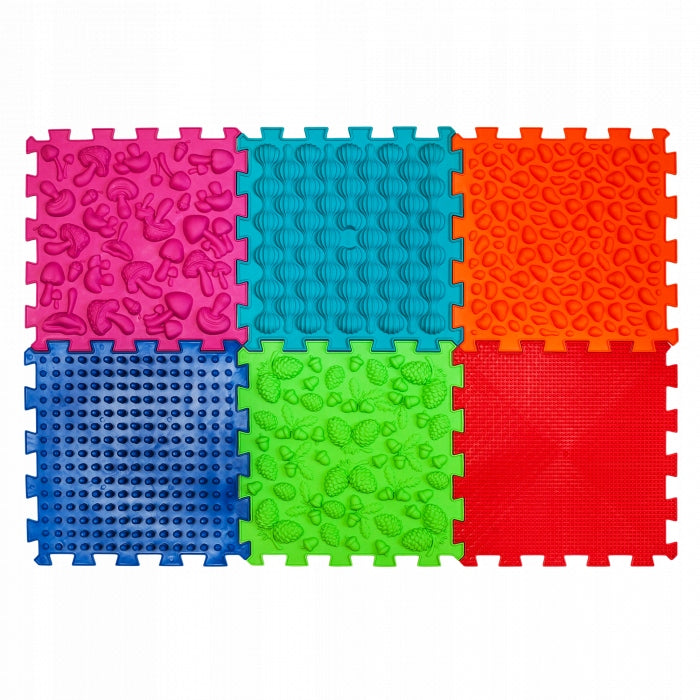 Orthopedic floor sensory mat Ortek Puzzle Mix 6 El