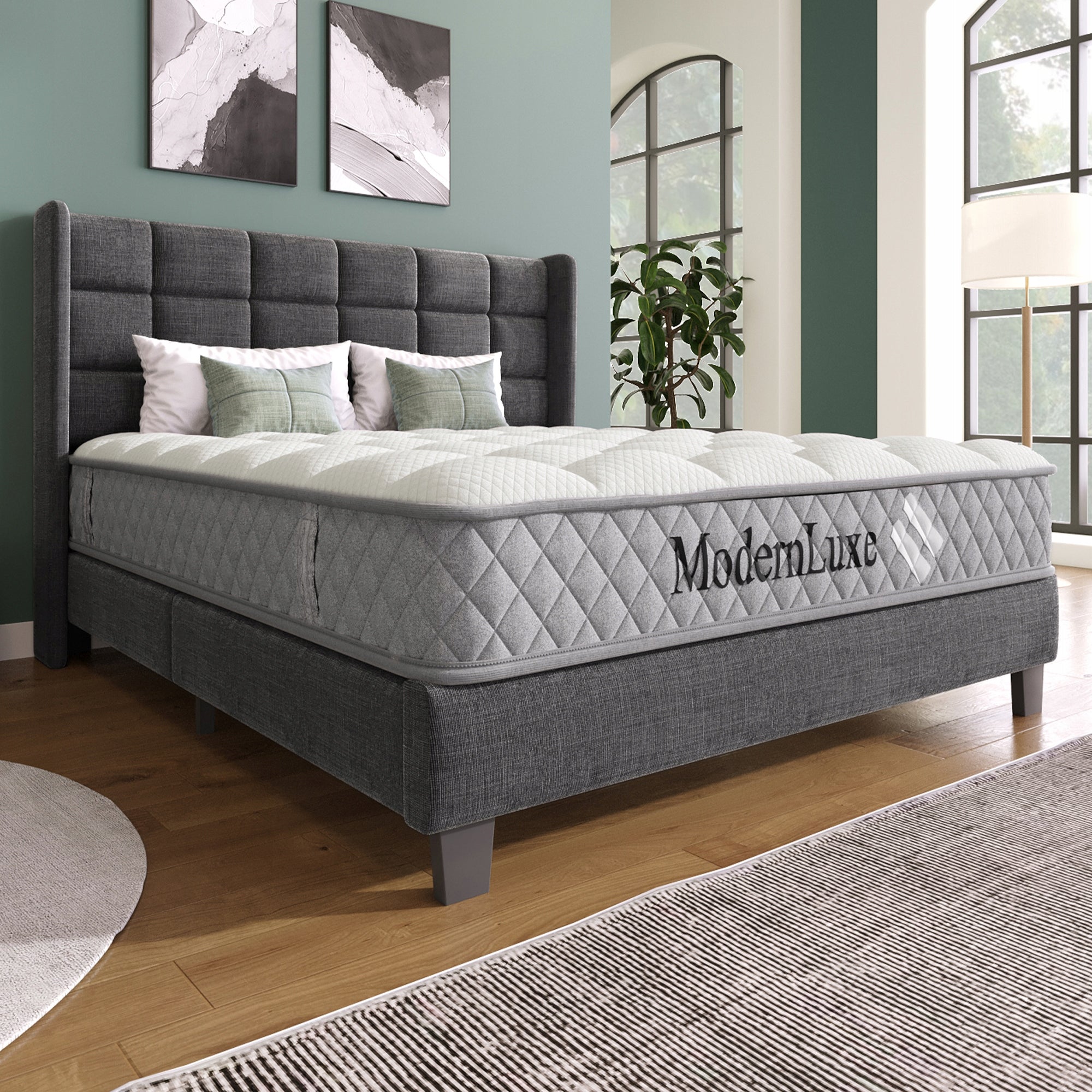 Orthopedic mattress made of cold foam 140x200cm, 7-zone core, hardness H3 Packaging status original