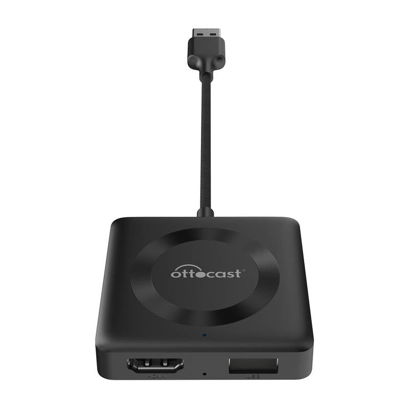 Ottocast CA361-C4 Car Adapter Carplay Android Auto BT 5.0 TV HDMI Brand Ottocast