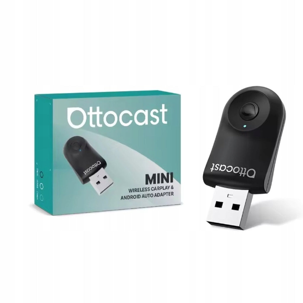 Ottocast Mini CA505-T 2-in-1 Adapter for Apple CarPlay & Android Auto with Bluetooth 5.0 Brand Ottocast