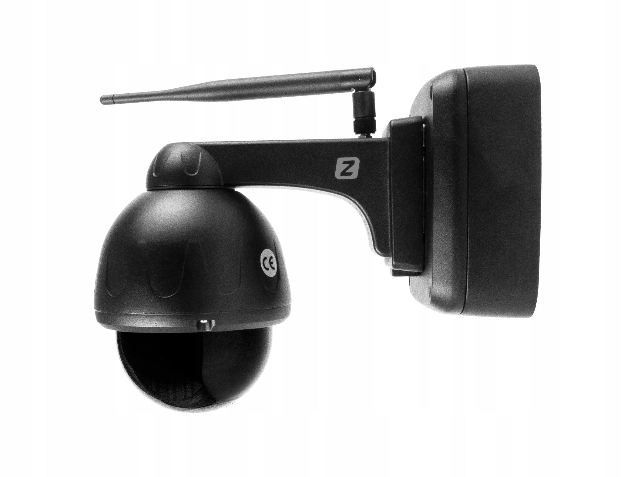 Outdoor Camera Rotating WiFi 5MPx AUDIO DETECTION Metal Black PTZ Model P5 Dark