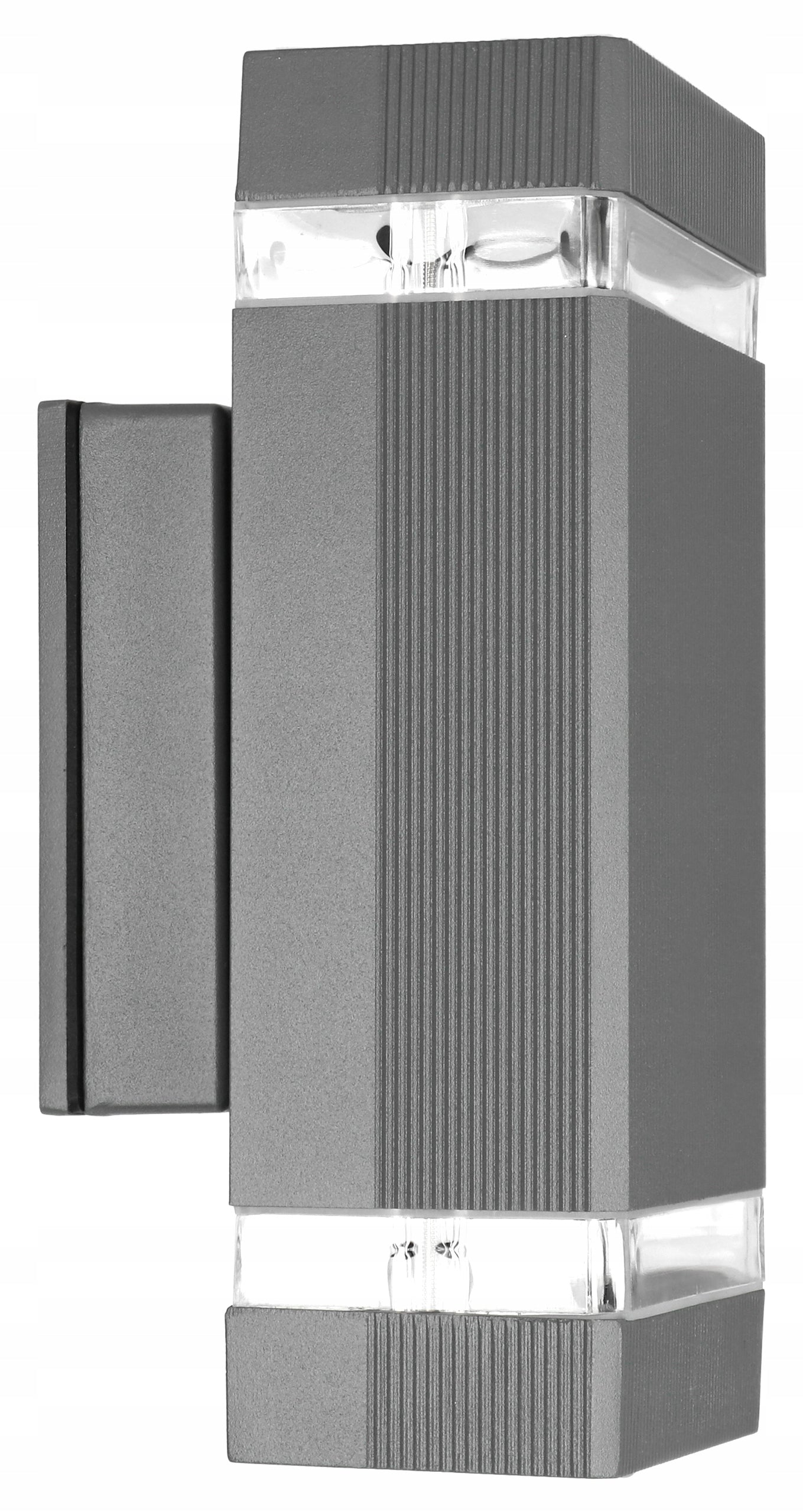 Outdoor Facade Garden Wall Sconce Lamp GU10 Waterproof Wall Color gray