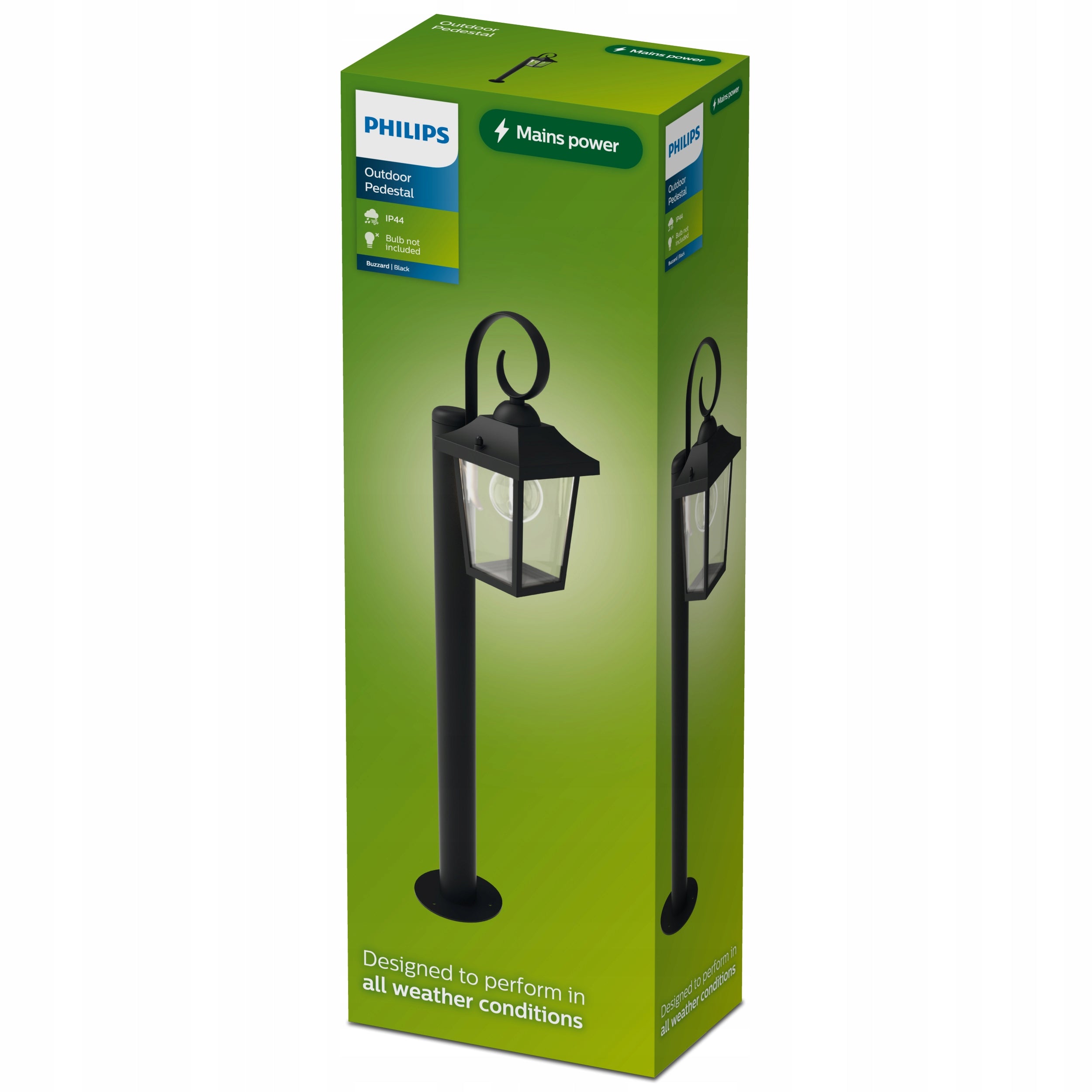 Outdoor Garden Lamp LED E27 POST 75cm PHILIPS BUZZARD Manufacturer code 929004703401