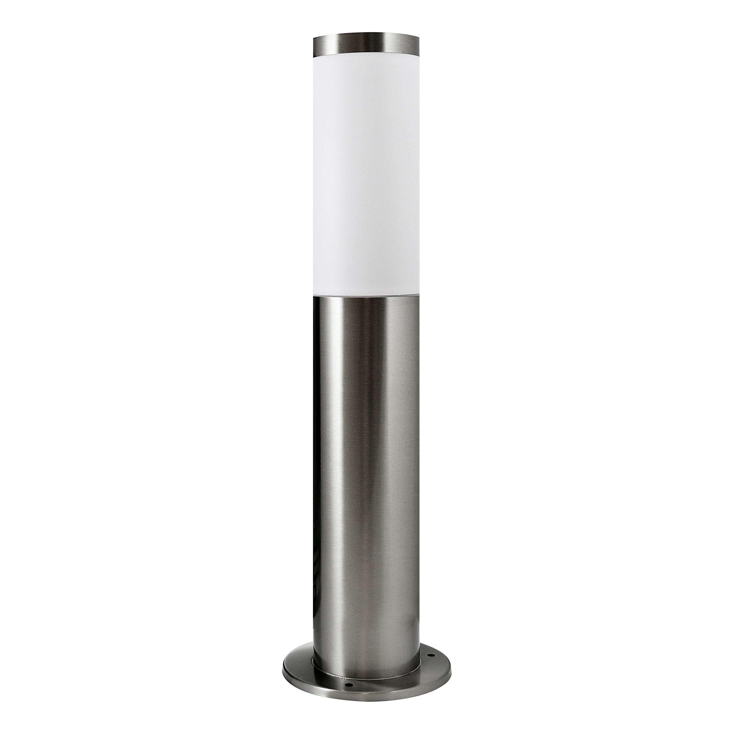 Outdoor Garden Lamp LIVIA Polux INOX POST 45cm for Bulb E27
