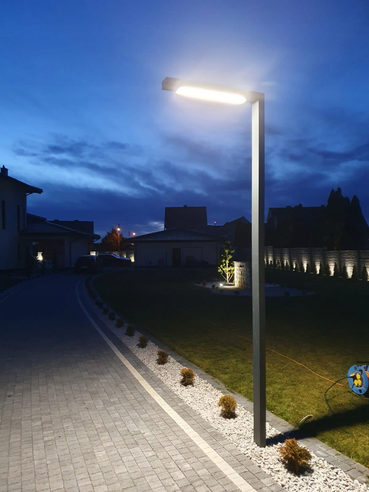 Outdoor Garden Lamp Lighting Pole Park Lantern Garden LED 3m Power supply mains