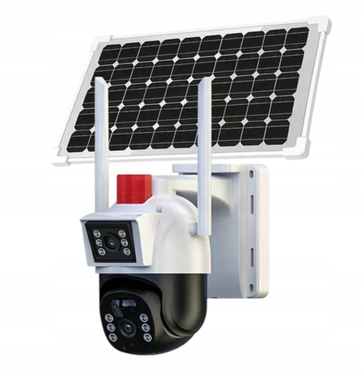 Outdoor Grey Solar Camera 4K 6MP Ultra HD Sim Card Rotating Packaging status original