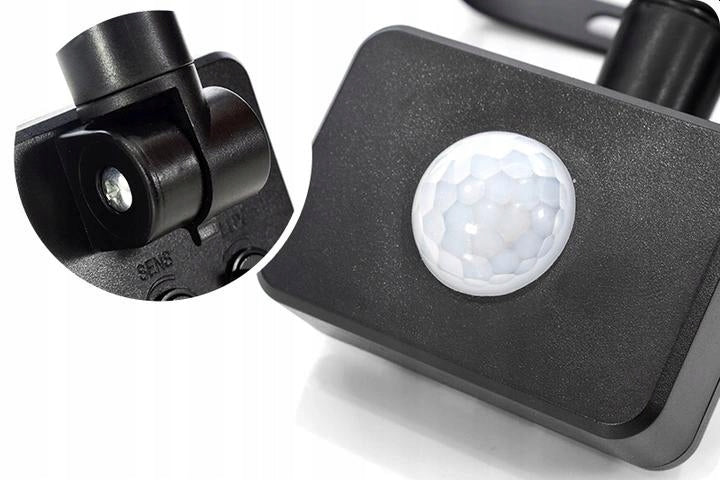Outdoor Halogen Lamp for Garage 50W IP65 + Detector Brightness 4000 lm