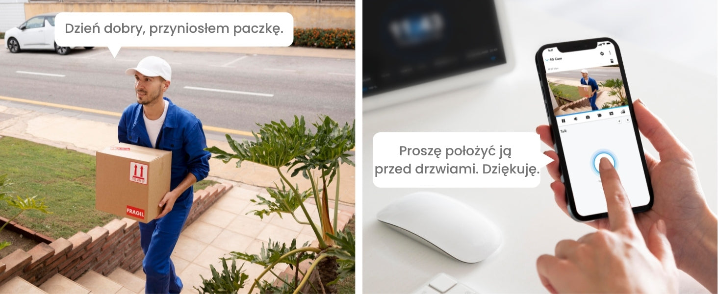 Outdoor IP Camera Reolink 8MP Poe conversation color image at night P330 Manufacturer code P330 POE
