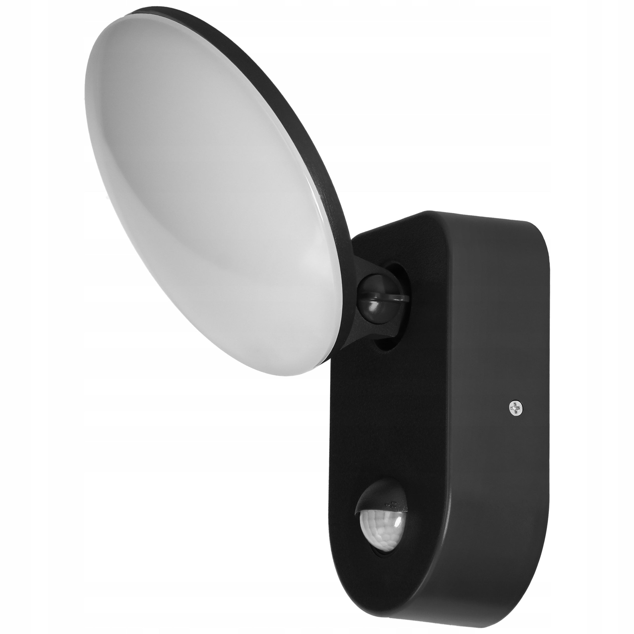 Outdoor LED Lamp 15W Twilight Motion Sensor Movable Facade Black Power supply mains