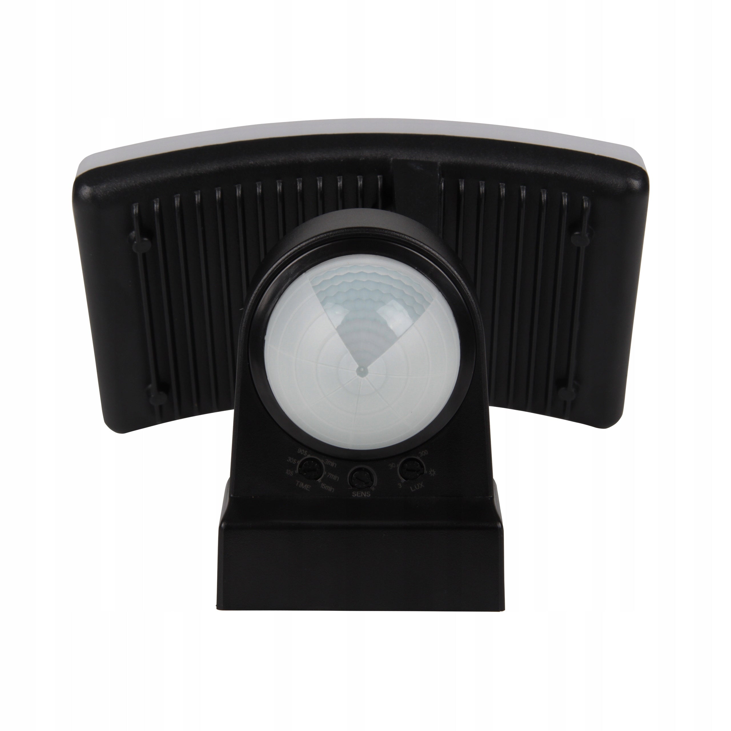 Outdoor LED Lamp 30W Motion and Twilight Sensor Adjustable Halogen Black Brightness 2200 lm