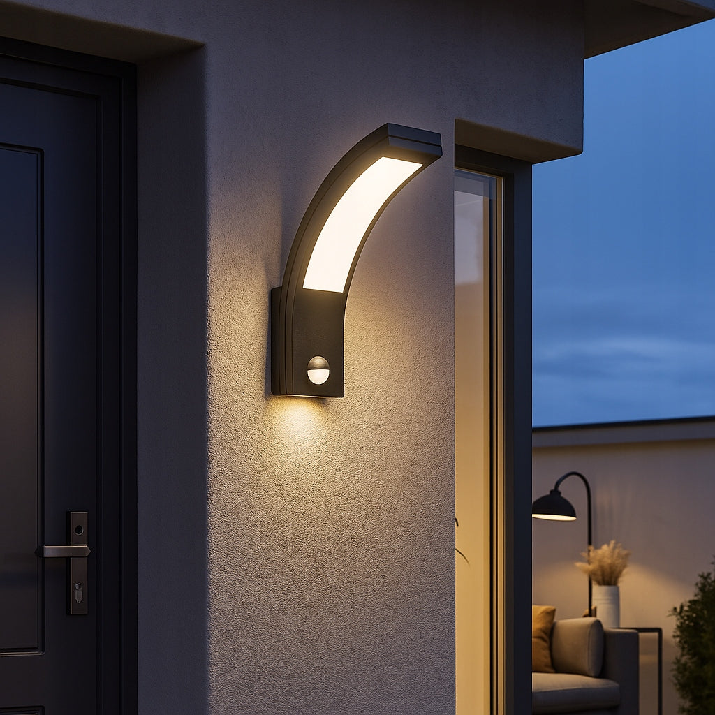 Outdoor LED Wall Lamp 10W Garden Lamp Wall Facade MOTION SENSOR Brand Masterled