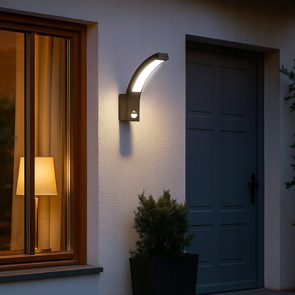 Outdoor LED Wall Lamp 10W Garden Lamp Wall Facade MOTION SENSOR EAN (GTIN) 5908263385566