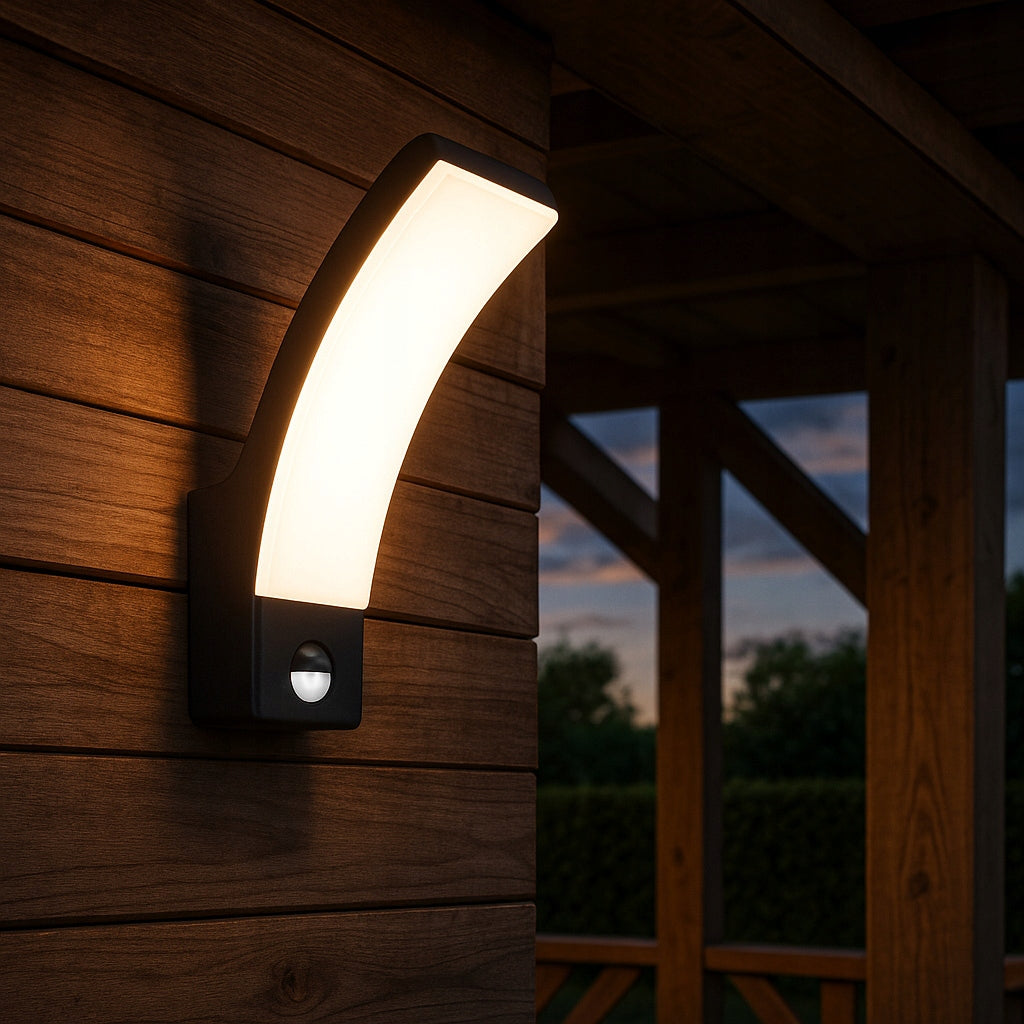 Outdoor LED Wall Lamp 12W Lamp MOTION SENSOR Garden Facade Wall Manufacturer code 9519