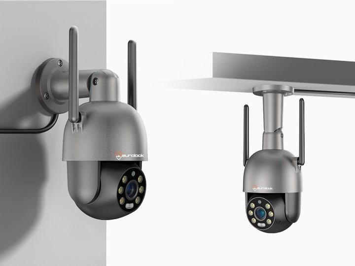 Outdoor Rotating WiFi IP Camera 8MPx 4K ALARM MICROPHONE LIGHTING Manufacturer code POLSKA APLIKACJA NAGRYWANIE ŚLEDZENIE