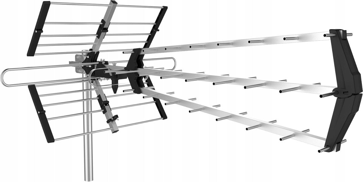 Outdoor TV Antenna DVB-T2 4K Directional VHF+UHF Combo LTE Filter