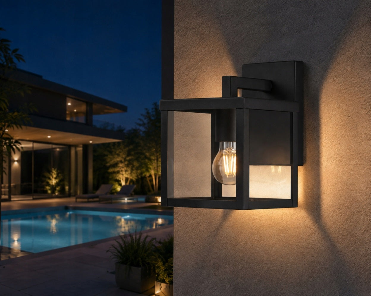 Outdoor Wall Lamp Garden Facade Lamp E27 60W IP44 Manufacturer code 552352
