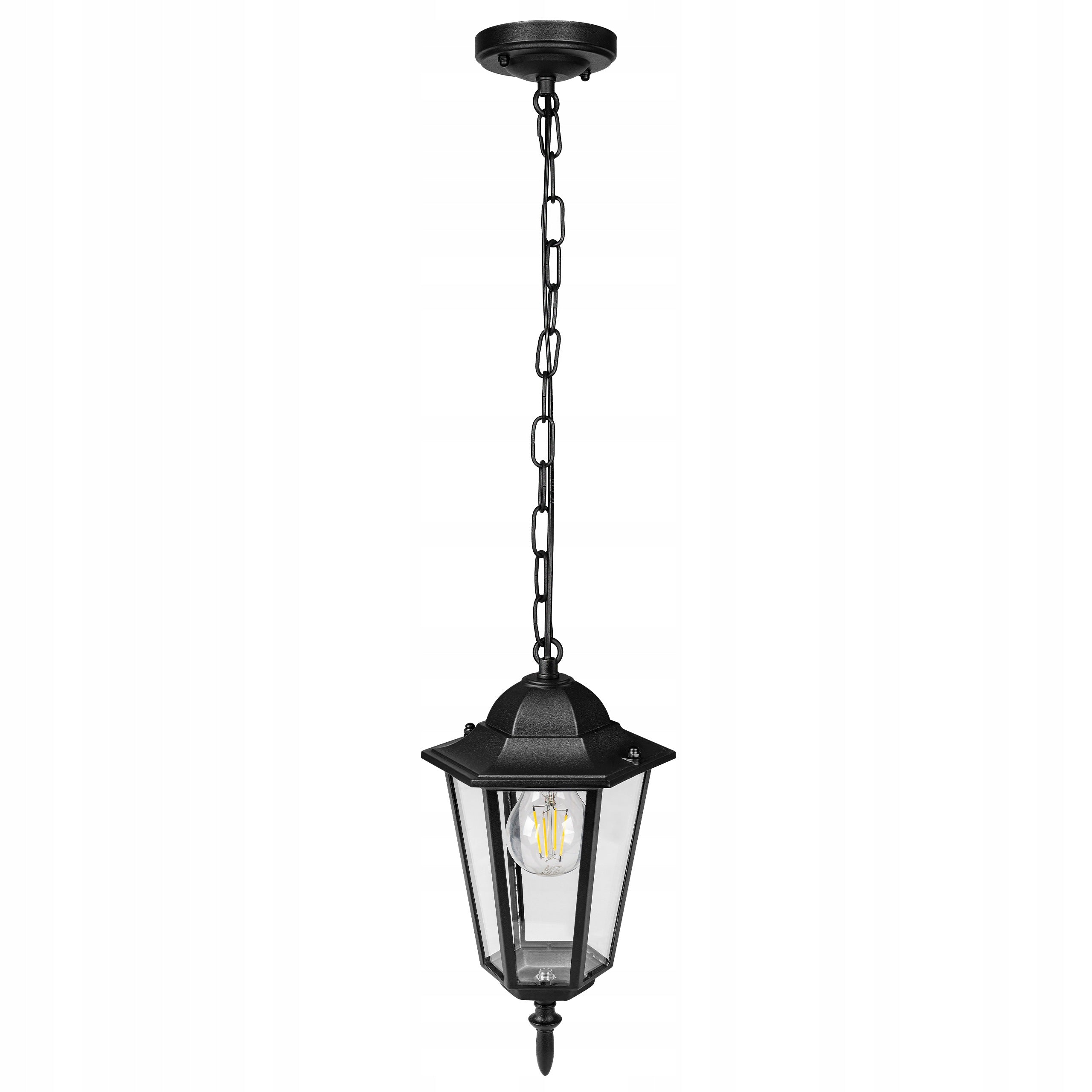 Outdoor Wall Lamp Garden Hanging Ceiling Lamp on Chain E27 LED Packaging status original