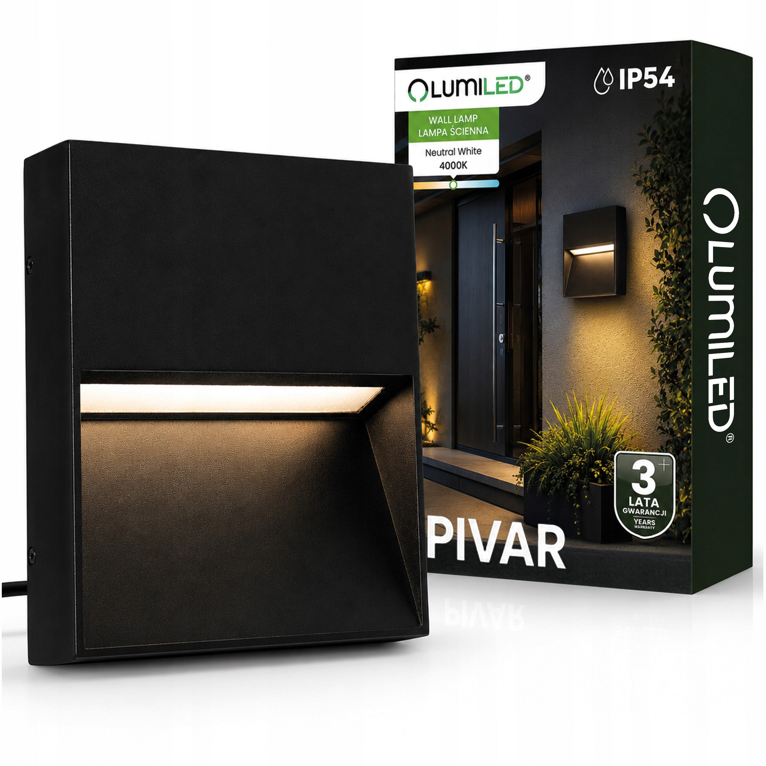 Outdoor Wall Lamp Garden Wall Facade Lamp 5W LED WATERPROOF