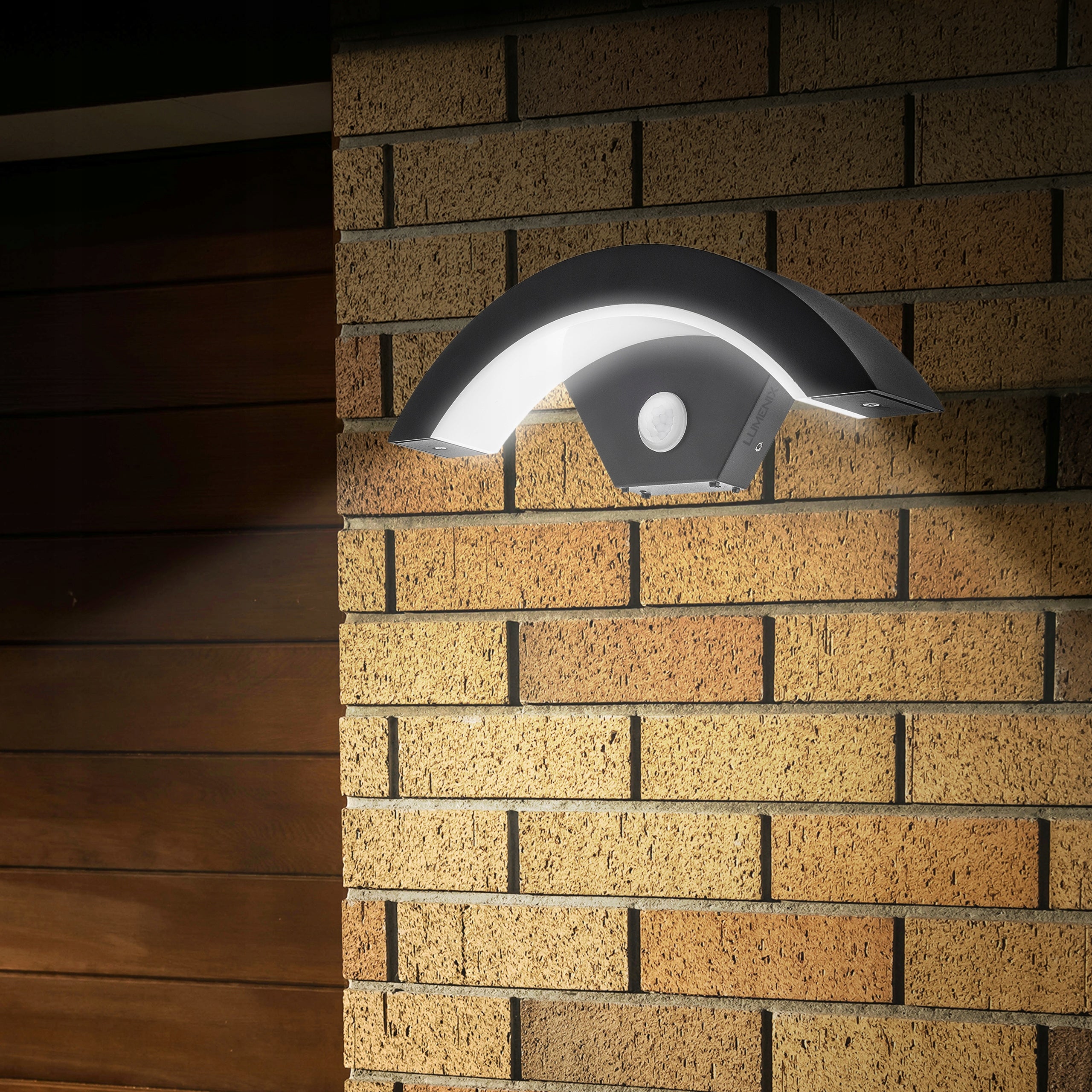 Outdoor Wall Lamp LED Facade Lamp IP65 Twilight Motion Sensor Manufacturer code LS008_NEW