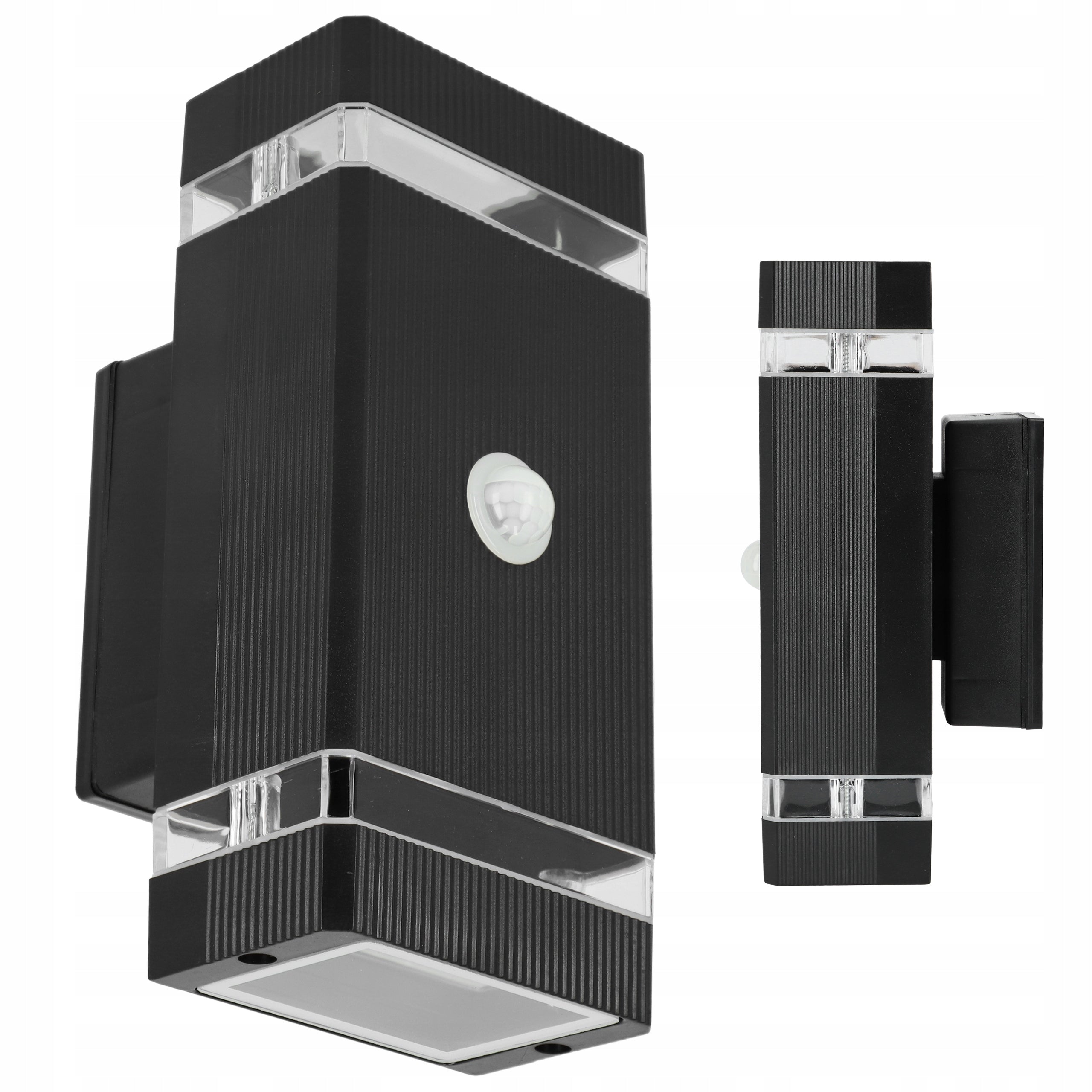 Outdoor Wall Lamp LED Garden Facade Lamp 2xGU10 PIR Motion Sensor Batteries included yes