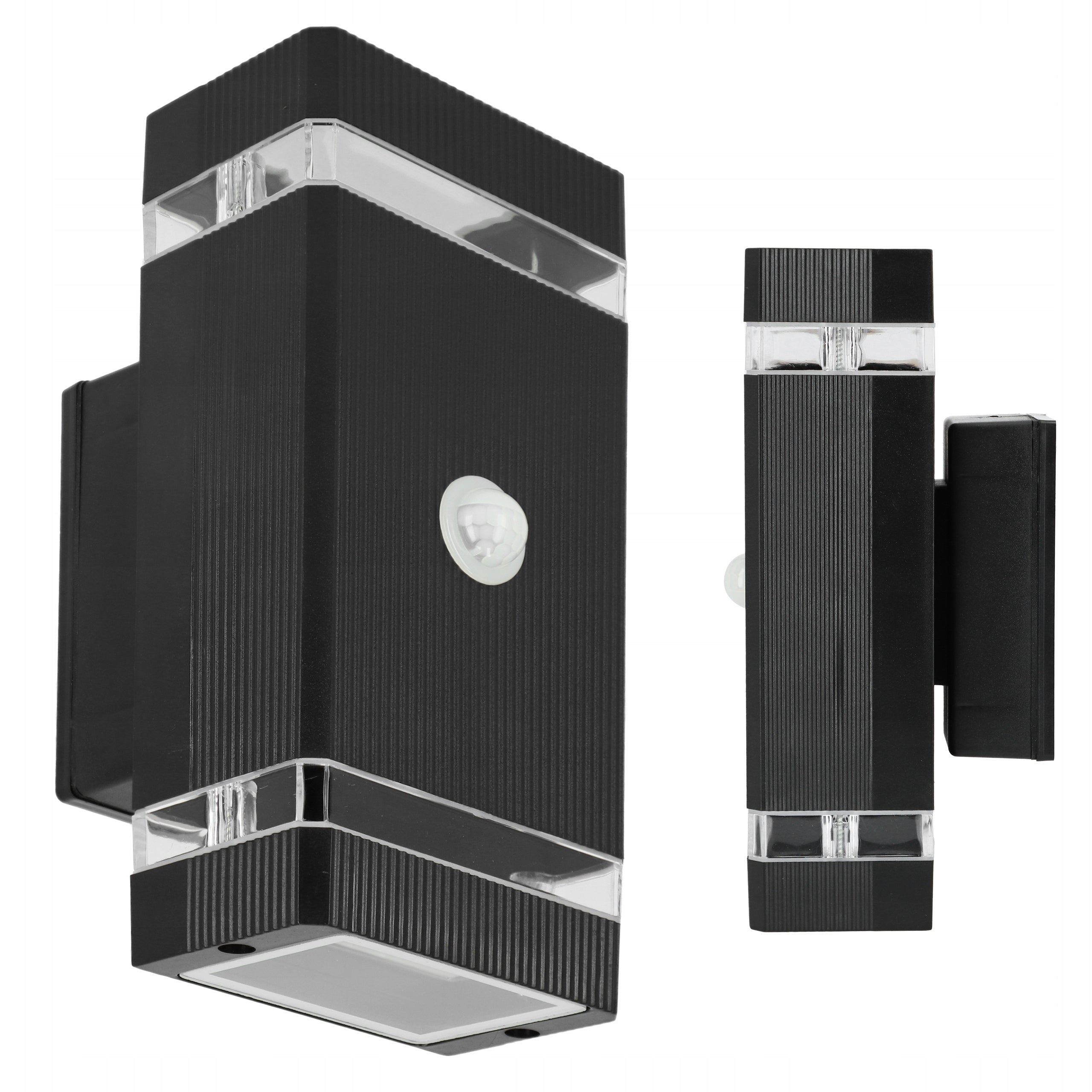 Outdoor Wall Lamp LED Garden Facade Lamp 2xGU10 PIR Motion Sensor