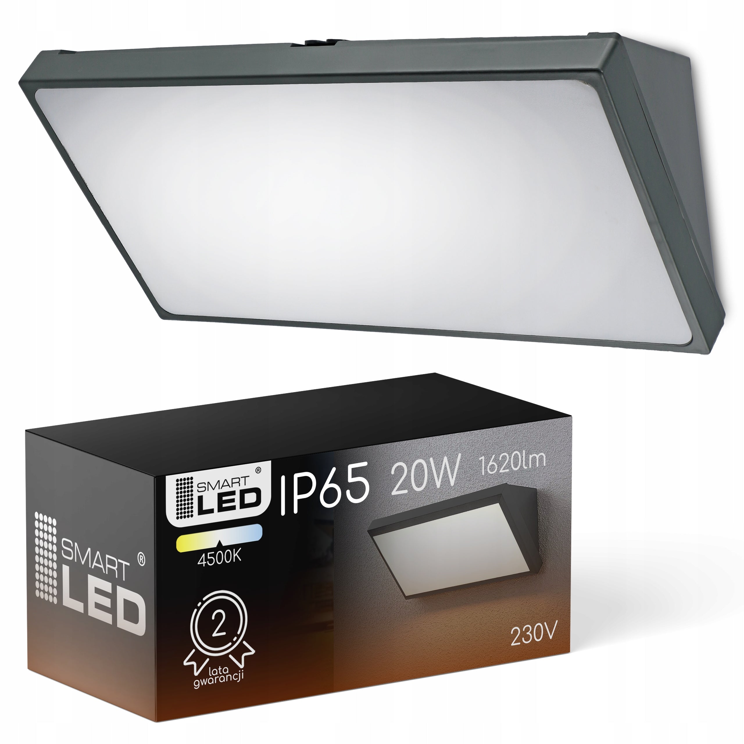 Outdoor Wall Lamp LED Garden Facade Lamp Wall 20W 1620lm IP65