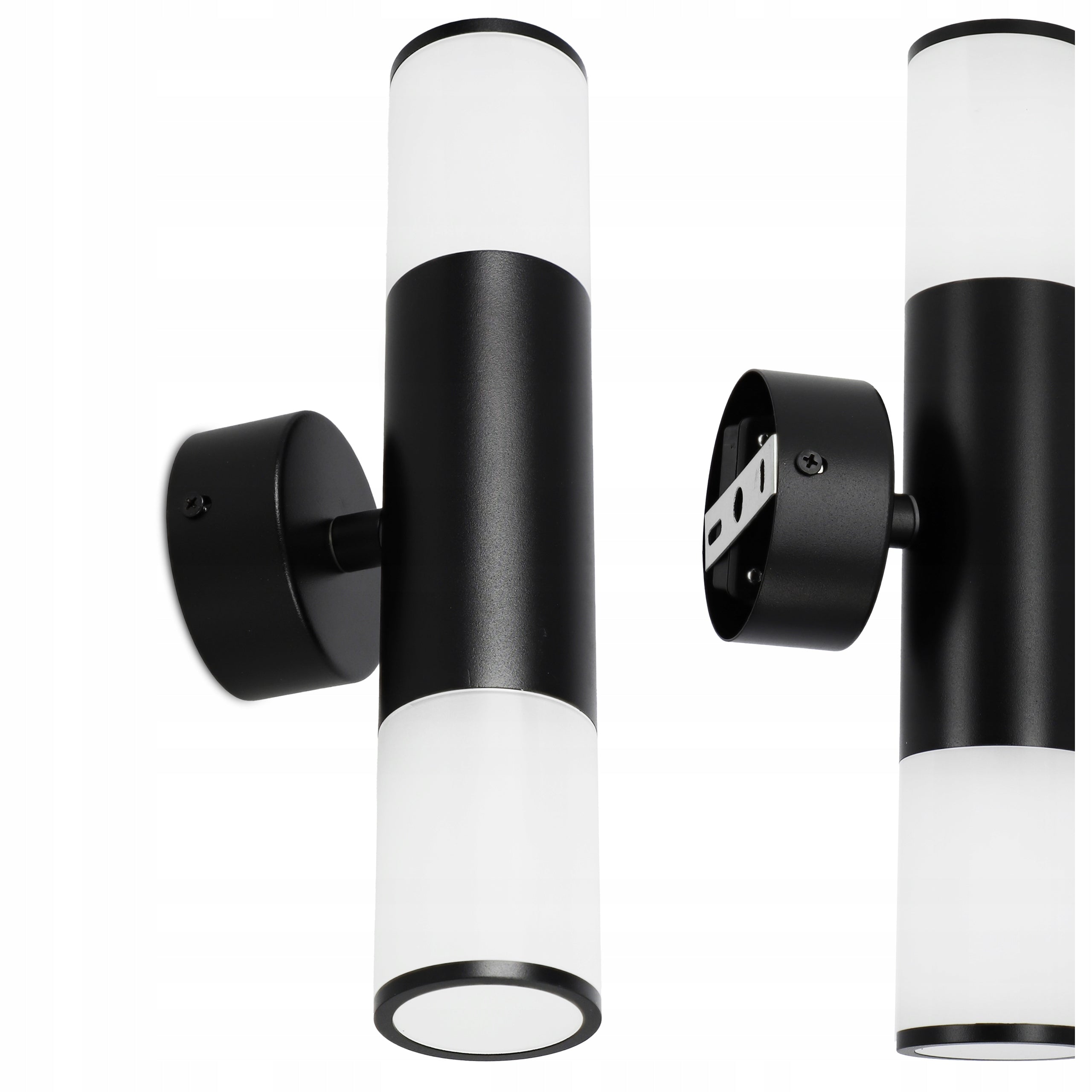 Outdoor Wall Lamp LED Garden Facade Wall Lamp 2X GU10 IP54 BK