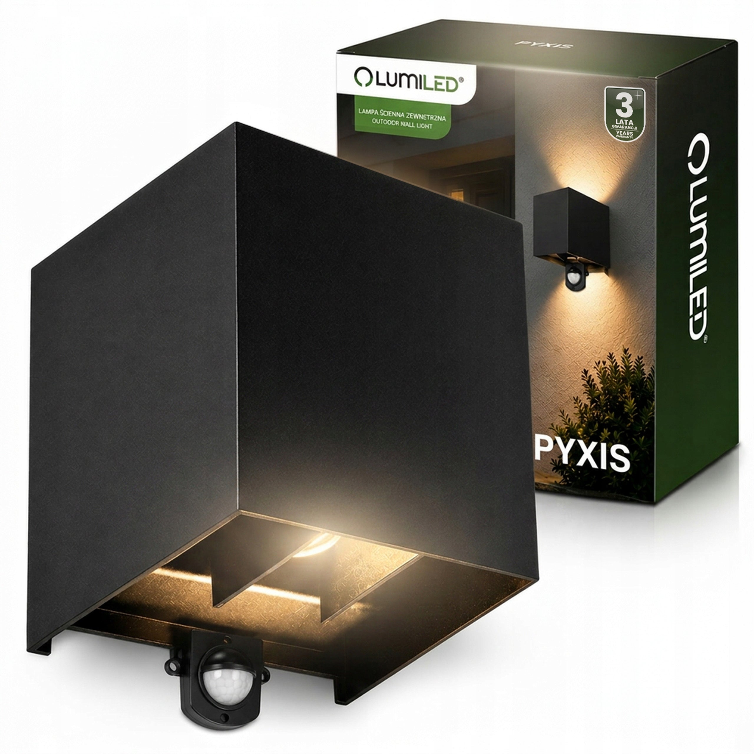 Outdoor Wall Lamp LED Garden Facade Wall Lamp for G9 IP65 Sensor