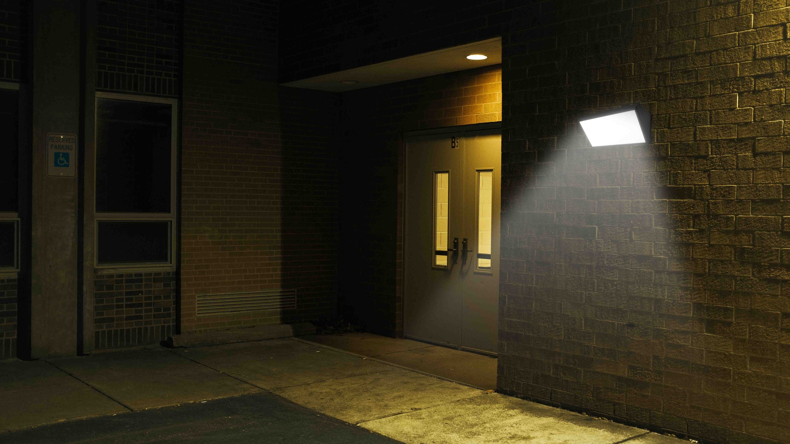 Outdoor Wall Lamp LED Garden Lamp 12W Wall Facade MOTION SENSOR Power supply mains