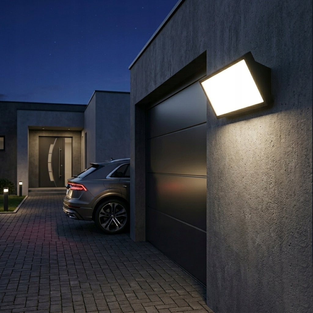 Outdoor Wall Lamp LED Garden Lamp 12W Wall Facade MOTION SENSOR Thread type built-in LED source