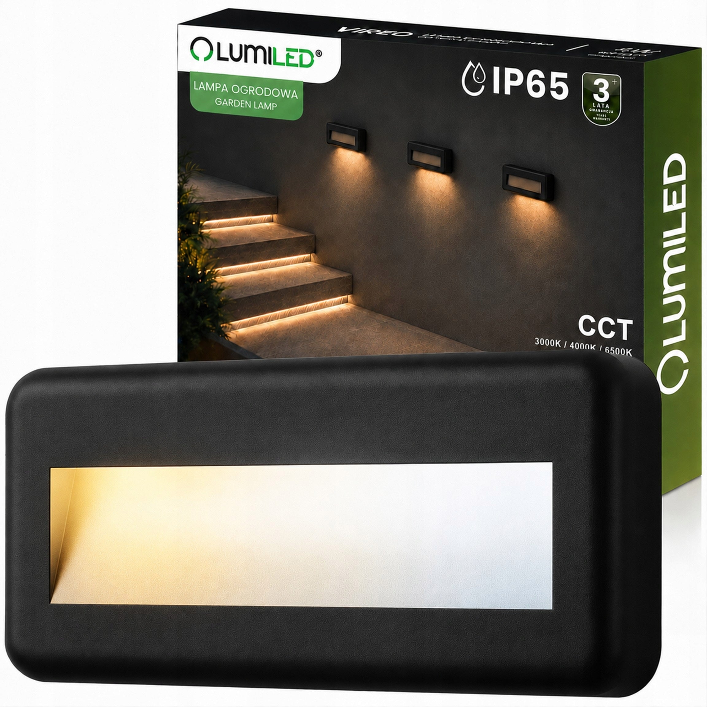 Outdoor Wall Lamp LED Garden Lamp Facade Wall VARIABLE COLOR IP65