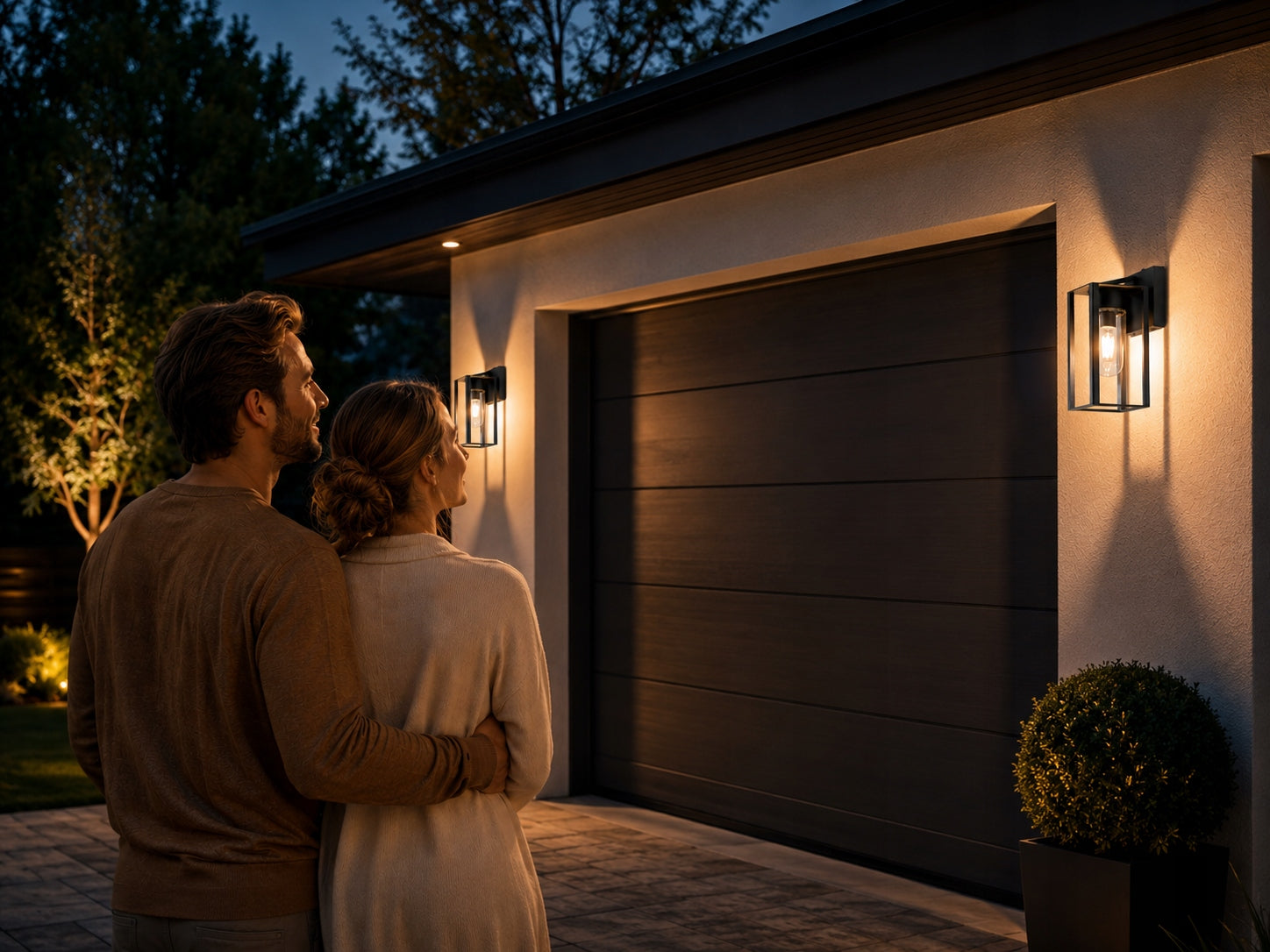 Outdoor Wall Lamp Outdoor Facade Wall Lamp 1x E27 LED Light source power 20 W