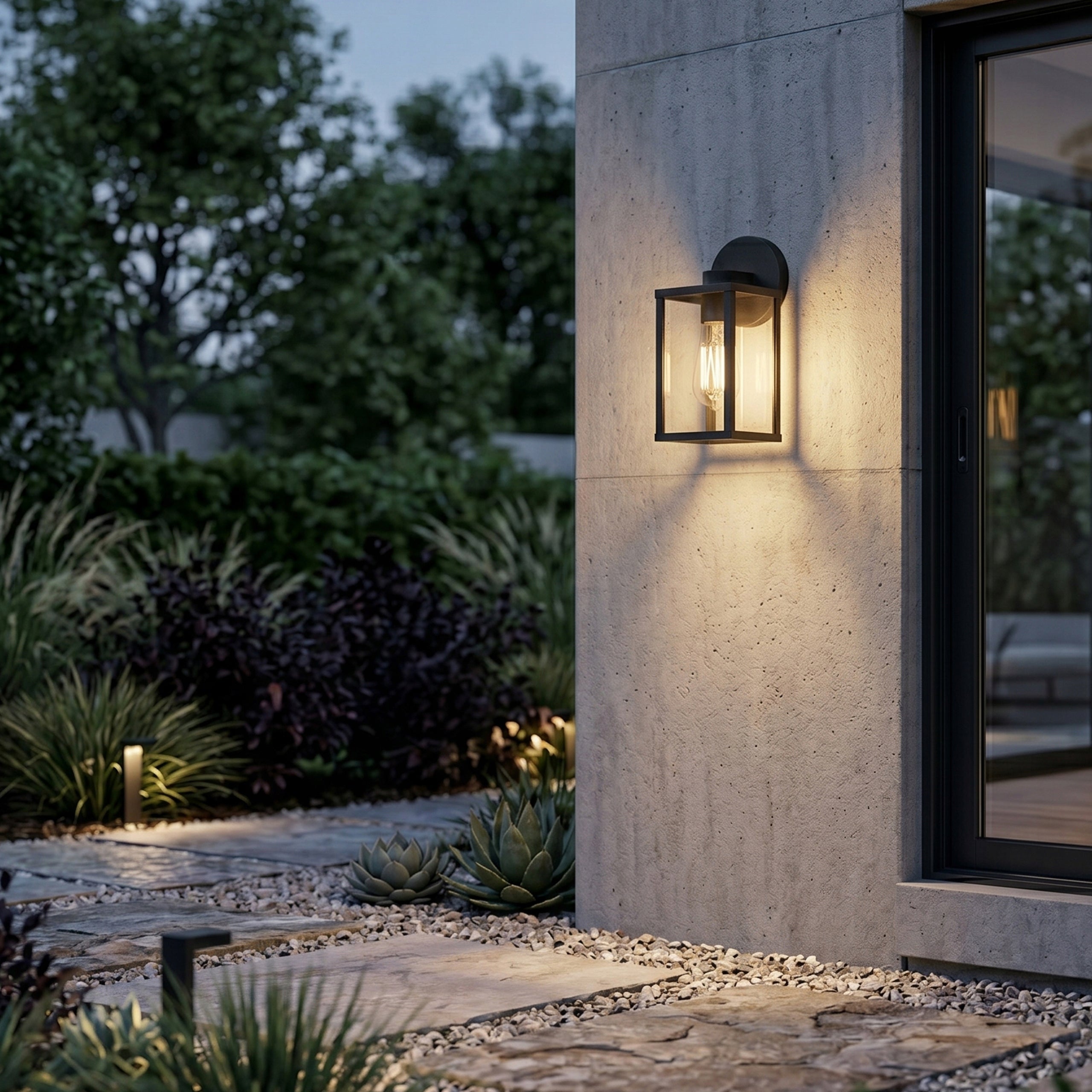 Outdoor Wall Lamp Outdoor Facade Wall Lamp E27 LED Collection Lidio