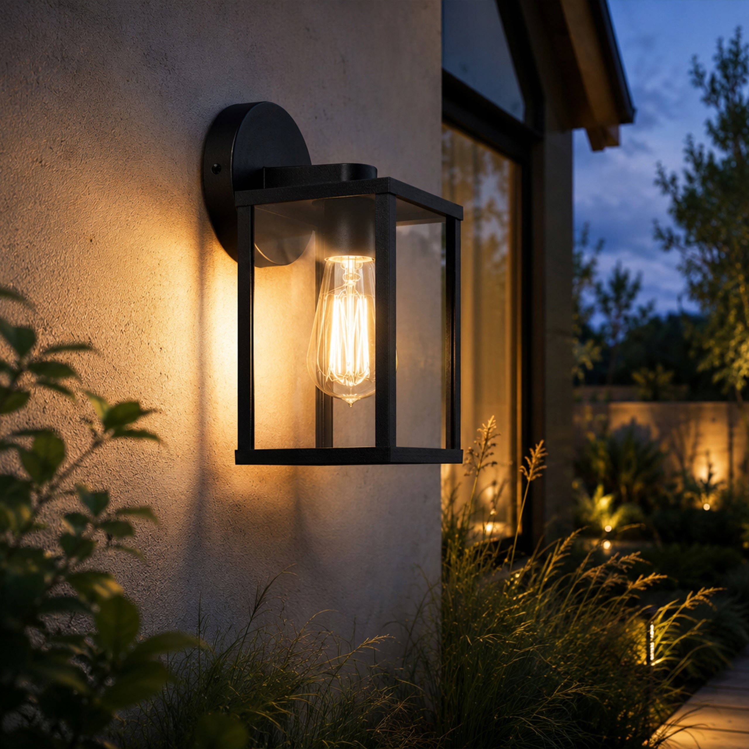 Outdoor Wall Lamp Outdoor Facade Wall Lamp E27 LED Packaging status original