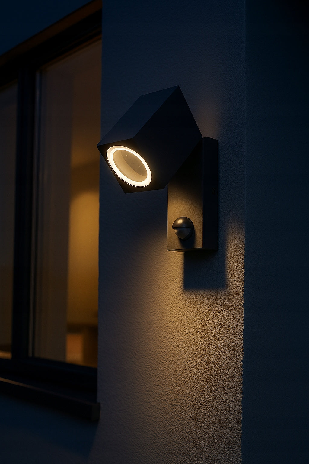 Outdoor Wall Lamp Outdoor Facade Wall Lamp GU10 LED Color black